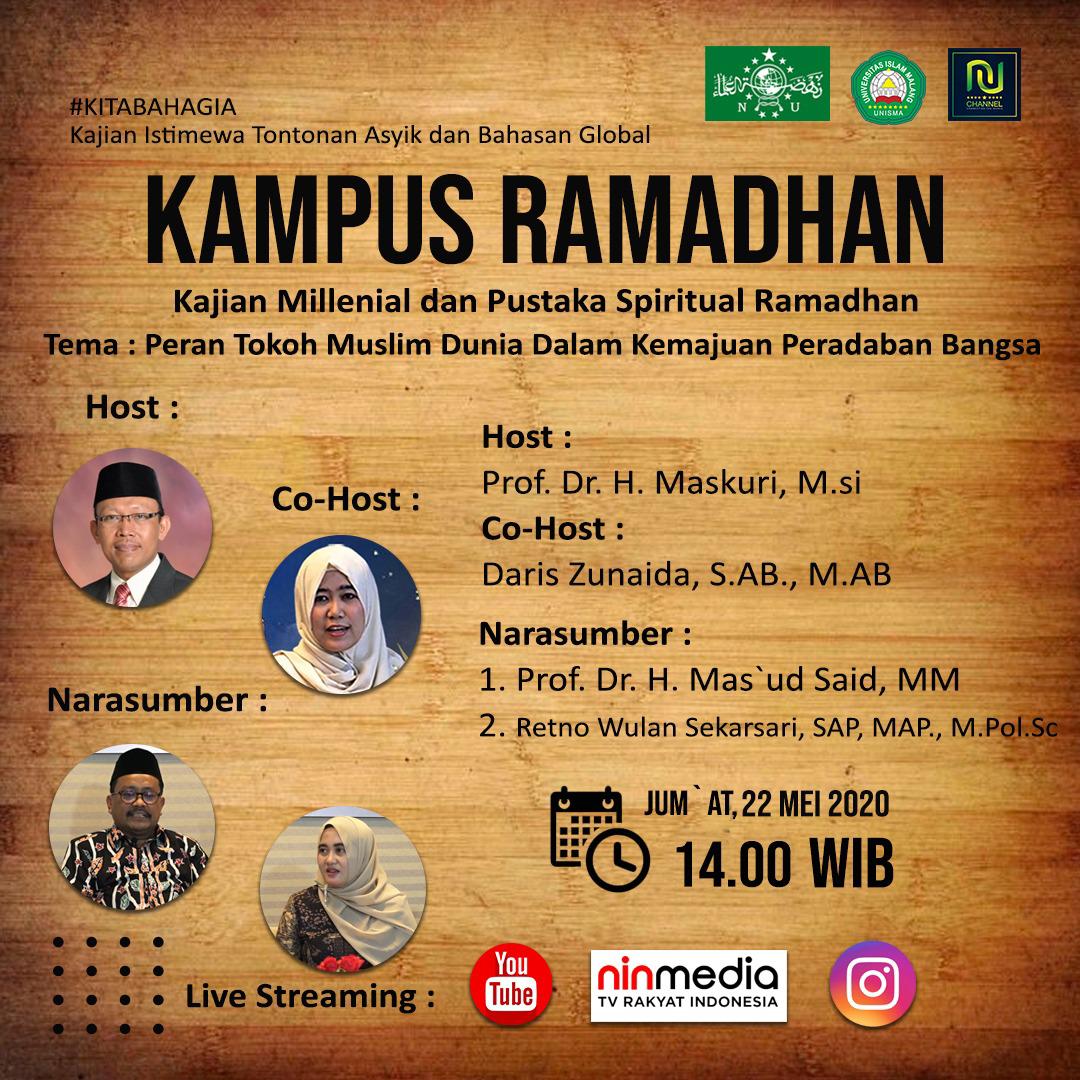 Kampus Ramadhan Edisi 22 Mei 2020